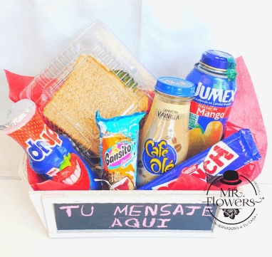Caja de Snacks con Pizarra